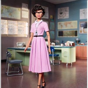 Katherine Johnson Barbie Doll- new collectors item